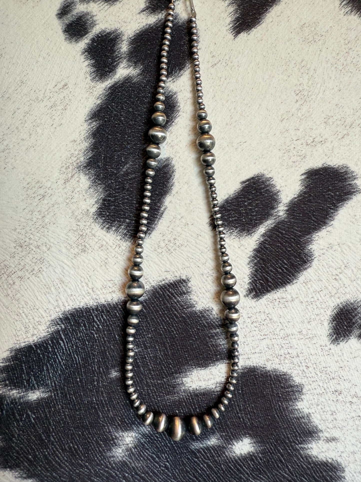 Graduated Sterling Silver Pearls