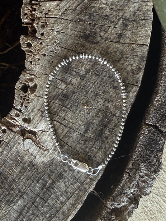 Navajo Pearl Flower Bracelet