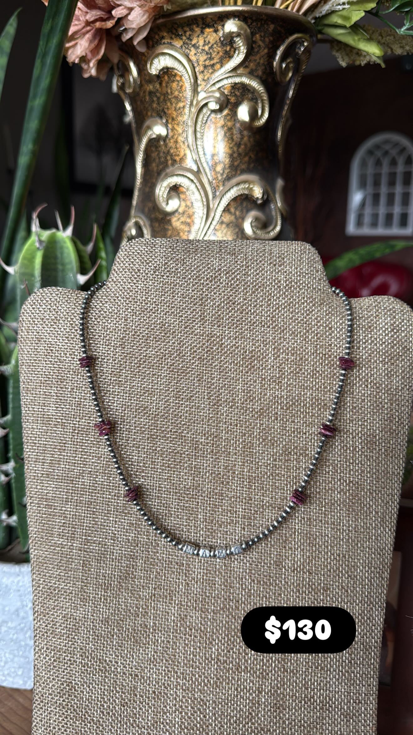 MAMA Navajo Pearl Necklace