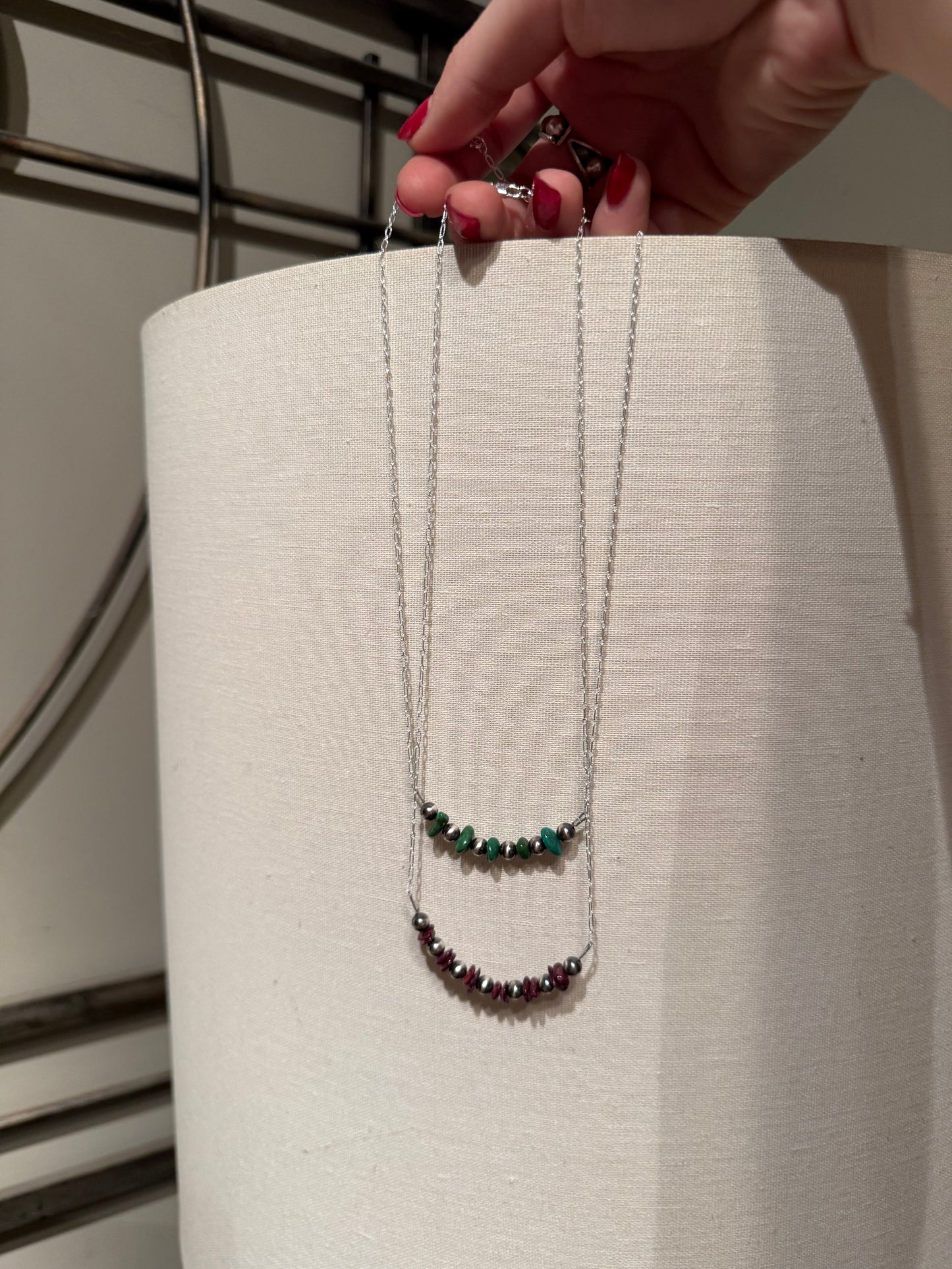 Chain Navajo Pearls