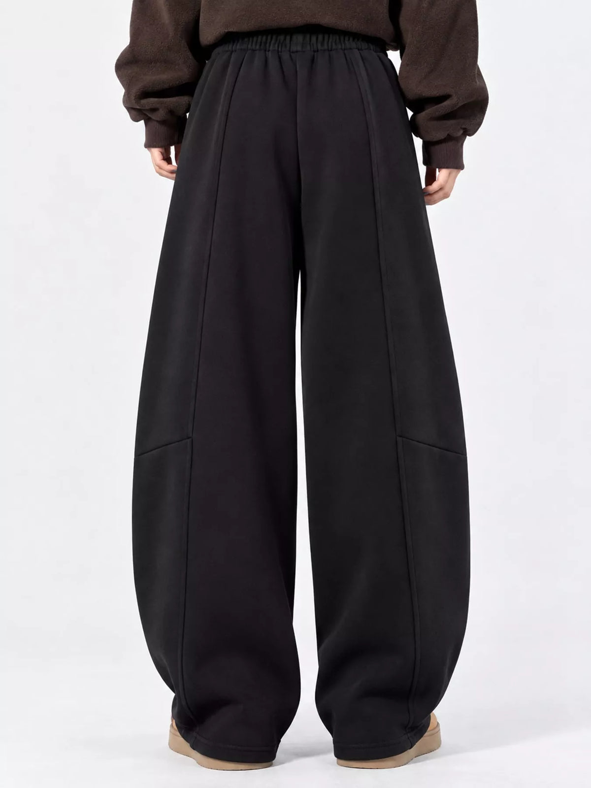 Full Size Wide-Leg Casual Sweatpants with Drawstring Plus Size